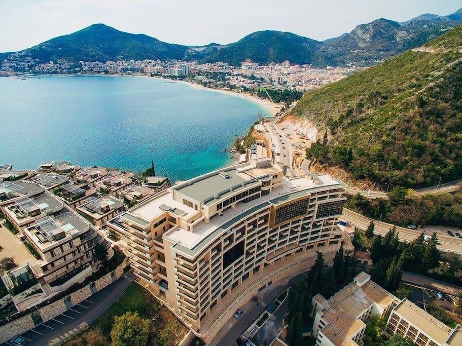 Lux Apartments Harmonia بودفا المظهر الخارجي الصورة